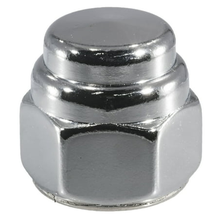 

5/8 -11 Chrome Plated Steel Coarse Thread Flat Head Acorn Cap Nuts