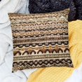 thumbnail image 2 of BANET  Boho Style Pillow Cover, Ethnic Pattern Pillow Cover, Tribal Art Print  Throw Pillow Case Cushion Cover Home Office Decorative for Sofa Living Room Square 24x24in, 2 of 5
