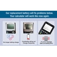 thumbnail image 2 of Battery Replacement For Texas Instruments TI-84 Plus CE C Graphing Calculator, TI NSpire CX/CX II/CX CAS, P11P35-11-N01 & 3.7L12005SPA Battery, Fix Low Dead Power Issue & Error Validating OS Startup, 2 of 7