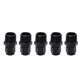 thumbnail image 2 of 5Pcs 6AN Female to 1/2 NPT Male Swivel Adapter Replacement Aluminum 6AN to 1/2 NPT Connector for Fuel Line Fuel Pump, 2 of 5