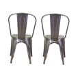 thumbnail image 2 of Ens. de 2 chaises sans bras Roch de Plata Décor Import Inc, 2 of 4