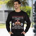 thumbnail image 3 of Christmas Sweatshirt, Calories Don't Count During Christmas Funny Gym Sweatshirt, Muscular Santa Ugly Holiday Jumper, Festive Fitness Gift for Weightlifters & Bodybuilders, 3 of 5