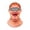 A006- I, variant on Old Man Monster Mask Hood with Full Head Covering and Wrinkled Design, for Winter Outdoor Skiing and Halloween Party, Prop