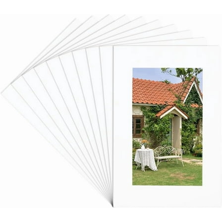 Pacon Pre-Cut Mat Frames for Photo/Art, 12 Mats/ 5 Asst Sizes, 60/Pack ...