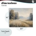 thumbnail image 4 of Stupell Industries Traditional Wandering Wildflower Path at Dawn Canvas Art, 20 x 16, by Creative Studio, 4 of 8