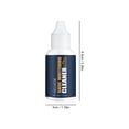 thumbnail image 3 of Fnochy Clearance 30ml Shoe Brightening Detergent Whitening Cleaner for Leather & Rubber, Fast Drying Strong Stain Remover, Long Lasting Shoe Care Solution, 3 of 9
