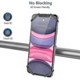 thumbnail image 2 of Bike Phone Mount, Detachable Silicone Phone Stand for Bike, 360, 2 of 4