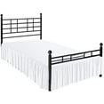 thumbnail image 2 of Twin-XXL Size Bed Skirt with Split Corners - 16 Inch Drop Smooth & Soft Ruffle Bed Frame Cover (Twin-XXL 39 x 84) Wrinkle & Fade Resistant, 100% Brushed Microfiber - White Solid., 2 of 4