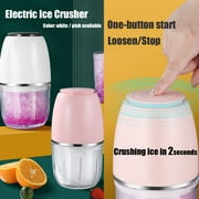 1pc Electric Ice Crusher Multipurpose Ice Grinder Ice Crushing Machine