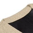 thumbnail image 4 of Fengactive Men’s Vintage Blazer Vest Single Breasted Slim Fit V-Neck Outerwear Sleeveless Casual Suit Vest, 4 of 8