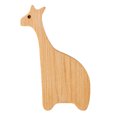 thumbnail image 1 of Gancho De Madera Para Pared Con Forma De Jirafa, Gancho Para Abrigo Montado En La Pared, Rústico, Resistente, Gancho Para Bata, Perchero Para Colgar Toallas De Baño, Ropa Noticed HA012970-00, 1 of 6