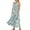 Royal Blue, variant on Women's Slim Fit V-Neck Patchwork Dress Cap Sleeve Retro Floral Print Pleated Midi Dress with Stretch Fabric for Night Out,Khaki 2XL