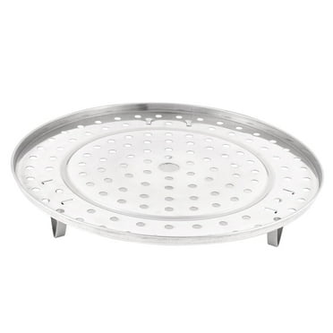 REGALWOVEN 11"Diameter Kitchen Steaming Rack Tray Stand Stainless Steel Silver Tone