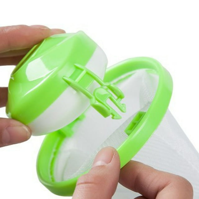 Home Floating Lint Hair Catcher Mesh Pouch Washing Machine Laundry Filter Bag