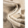 thumbnail image 3 of Unique Loom Trellis Collection Area Rug - Philadelphia (9' x 12' Rectangle Beige and Light Brown/Beige), 3 of 8