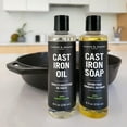 thumbnail image 6 of CARON & DOUCET - 100% Plant-Based Cast Iron Cleaning Set: Seasoning Oil & Soap for Washing, Restoring & Seasoning Skillets, Pans & Grills! 8 Fl Oz (Pack of 2), 6 of 6