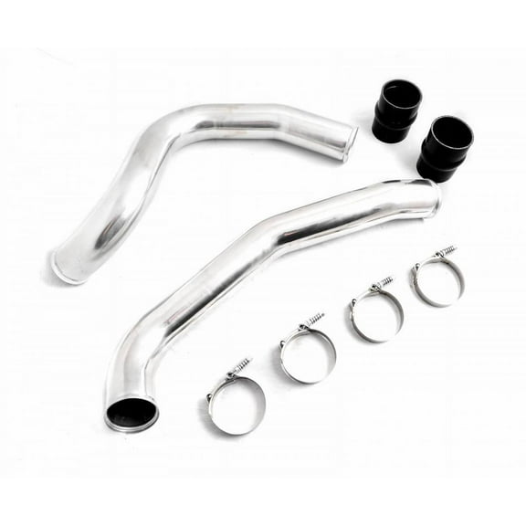 Polished Intercooler Pipe Kit Hot Cold Side For 99.5-03 Ford 7.3L Powerstroke