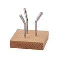 thumbnail image 2 of lionlar Multipurpose Display Stand Base Holder Wood Base Ball Stand Ball Display Stand, 2 of 4