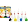 Cornucopia Bowling Cake Candle Set (20-Piece Pins and Balls Birthday Candle Set), 20 Candles Total with 12 Pins and 8 Colored Balls