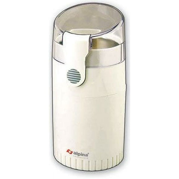 Alpina SF-2811 Electric Coffee/Spice/Nut Grinder for 220/240 Volt Countries (Not for USA), White