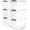 32QT, variant on 6-Pack Clear 32 Quart Storage Latch Box/Bins, Plastic Stackable Latching Box with Lid and Gray Latch, Multi-Purpose, 17 Litre