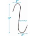 thumbnail image 3 of Meat Hooks S Hooks Stainless Steel Poultry Hook Bbq Grill Cooking Smoker Hook, 3 of 5
