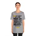 thumbnail image 4 of Unisex Jersey Short Sleeve Tee, 4 of 12