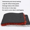 thumbnail image 4 of Artificial Grass, High Density Patio Grass Rug, with Drainage Artificial Grass Turf, Breathable Anti-UV Soft Grass Roll for Garden Pets (Color : Red-0.08ft, Size : 3.9x13ft), 4 of 7