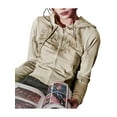 thumbnail image 6 of Blotona Women’s Long Sleeve Zipper Cardigan Fashion Wings Printed Slim Fit Cropped Hooded Sweatshirt, 6 of 9