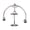 A, variant on Dserhfy Mini Balancing Iron Men Toy Helicopter Weightlifter Horizontal Bar Guitar Man Physics Balance Toy Tumbler Kinetic Art Decompressive Desk Toy Home Office Decoration
