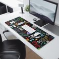 thumbnail image 2 of Long Mouse Pads for Desk,I Love My Dogs Art Desk Mats on Top Of Desks, Desk Mouse Pad Extra Large with 3mm Non-Slip Base and Stitched Edge for Gaming,Office,Work,Home 31.5"x11.8", 2 of 6