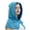 Blue, variant on Cool Hoodie Towel Cooling Hoodie Towel Soft High Elastic Sweat Absorption UV Protection Quick Drying Sweat Towel Neck Wrap Cooling Towel Cooling Hoodie