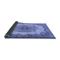 thumbnail image 2 of Ahgly Company Indoor Rectangle Medallion Blue Traditional Area Rugs, 7' x 10', 2 of 4