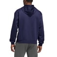 thumbnail image 2 of adidas Men's Fleece Hoodie Pullover with Kangaroo Pocket (US, Alpha, Medium, Regular, Regular, Black), 2 of 2