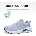 thumbnail image 2 of AiEles Womens Walking Shoes with Arch Support | Orthotic Sneakers for Plantar Fasciitis Foot Heel Pain Relief | Tennis Running Shoes US 6.5-11, 2 of 6