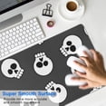 thumbnail image 4 of Long Mouse Pads for Desk,Gray Halloween Skulls Desk Mats on Top Of Desks, Desk Mouse Pad Extra Large with 3mm Non-Slip Base and Stitched Edge for Gaming,Office,Work,Home 31.5"x11.8", 4 of 6