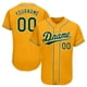 thumbnail image 2 of Black Green Color Baseball Jersey Shirt 3D Printing Men and Women Shirt Sport Unisex Top, 2 of 5