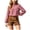 Red, variant on vigerkar Women's Puff Long Sleeve Flowy Gingham Tops | Neck Blouses,Going Out Tops,Bussiness Casual,Dressy,Plaid Shirts,2026 tops (Coffee, S)