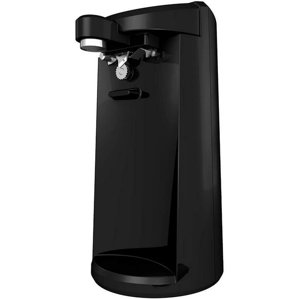 Black + Decker Electric Can Opener With Knife Sharpener & Bottle