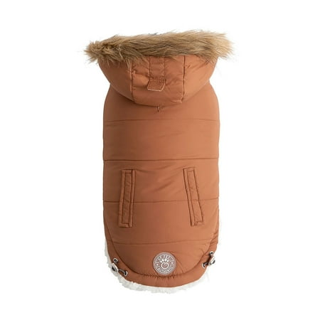 UPC: 0824348735840 | GF Pet GJ389F0-CARAMEL-M Urban Parka Jacket  Caramel – Medium
