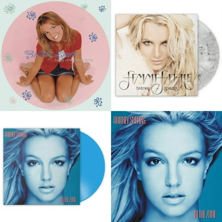 Baby One More Time (Picture Disc/140G/Dl Code) & Femme Fatale (Light Grey Marbled LP Vinyl/Import) & In The Zone (Blue LP Vinyl/Import) & In The Zone