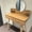 Natural, variant on RICHYOUNG Makeup Vanity Table Set with Mirror,Dressing Desk with 2-Drawer for Bedroom(Black,No Stool)
