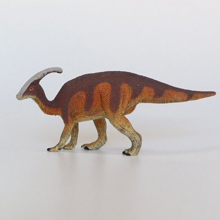 Jurassic Realistic Parasaurolophus Dinosaur Figure Model For Kids Dino Toy Gift