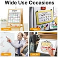 thumbnail image 2 of Wet Erase Markers, Shuttle Art 15 Pack Red 1mm Fine Tip Smudge-Free Markers, Use on Laminated Calendars, Overhead Projectors, Schedules, Whiteboards, Transparencies, Glass, 2 of 7