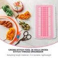 thumbnail image 4 of Raindrops Embroidery Floss Organizer 30 Positions Sewing Thread Holder DIY Accessory, 4 of 7