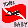 thumbnail image 2 of CafePress - Scuba Baby Infant Bodysuit - Baby Light Bodysuit, Size Newborn - 24 Months, 2 of 4