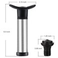thumbnail image 1 of Bomba de vacío de botellas de vino con 4 corchos para almacenar vino ShuxiuWang 8390614279285, 1 of 1