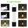 thumbnail image 3 of LED Camping Tent Light USB Rechargeable and Battery Powered Portable Lantern Flashlight for Camping Hiking Emergency Outage Orange, 3 of 6