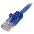 thumbnail image 4 of StarTech 4 ft Blue Cat5e Snagless UTP Patch Cable, 4 of 7