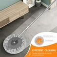 thumbnail image 4 of YOPTOP Dust Mop Microfiber Mops for Floor Cleaning  with Height Adjustable Handle and 3 Washable Mops Pad  Wet & Dry Floor Cleaning Mop for Hardwood  Tiles  Laminate - Dust Broom (grey),greypads*3, 4 of 7